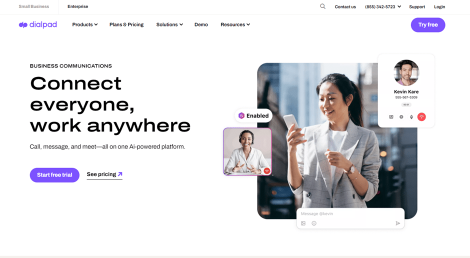 Dialpad; a SaaS idea that connects everyone, everywhere, all at once