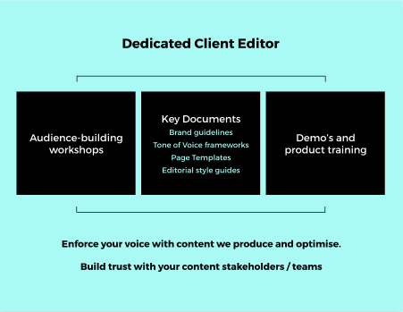 Dedicated client editor